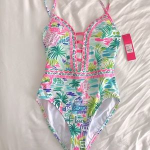 Lilly Pulitzer one piece bathing suit